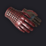 Driver Gloves Crimson Weave